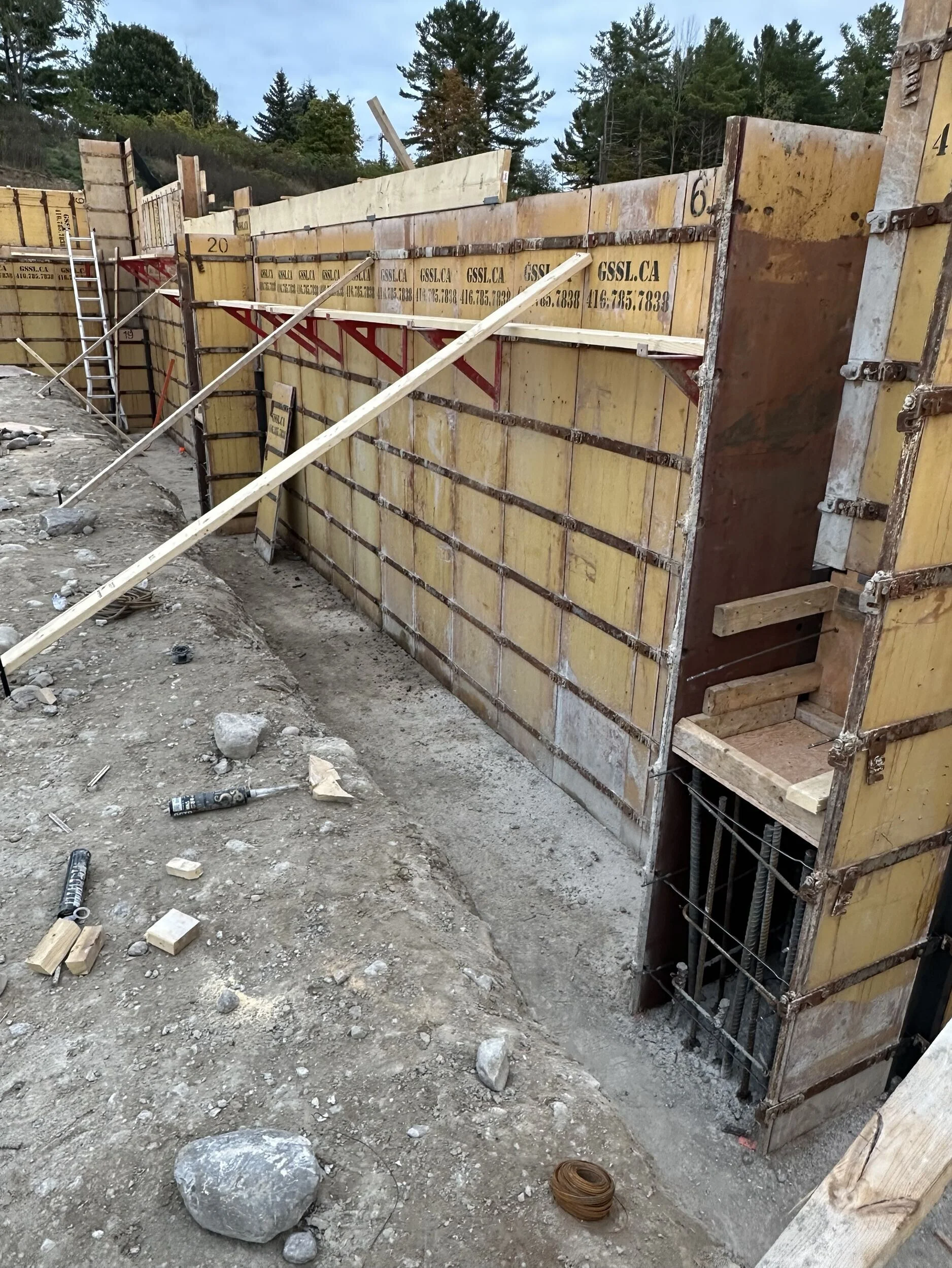 Footings, foundation walls, slabs, underpinning and framing by Grand Structural Services