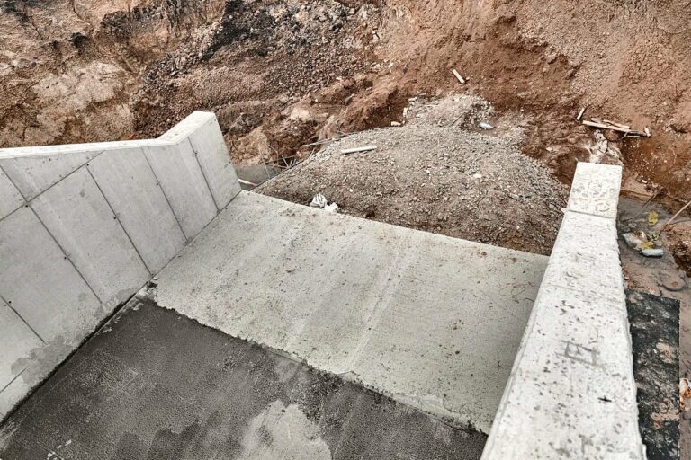 Poured concrete foundation walls, Grand Structural Services project photo 77