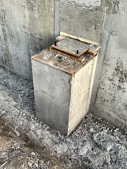 Concrete and framing work by Grand Structural Services
