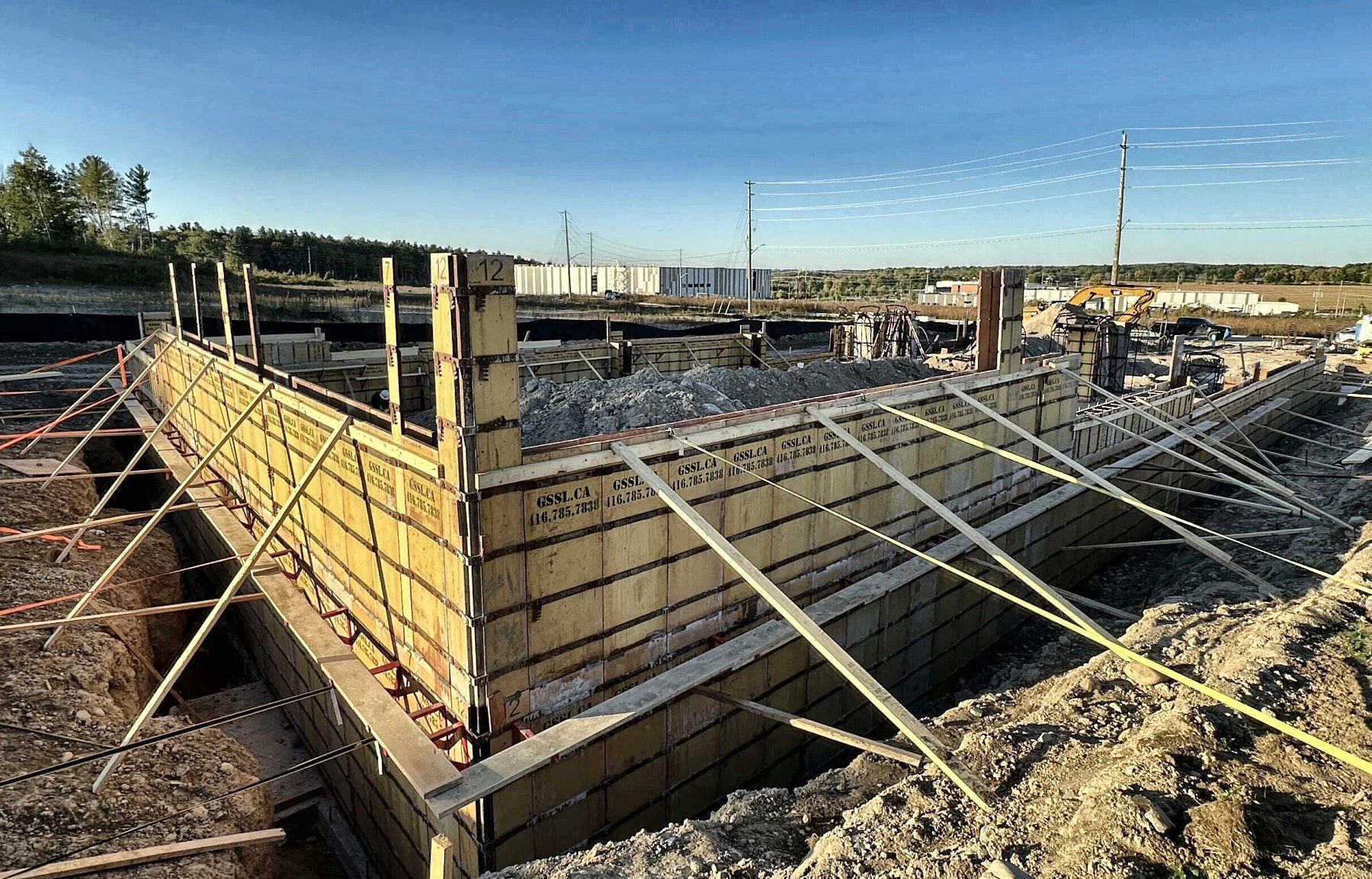 Concrete and framing work by Grand Structural Services