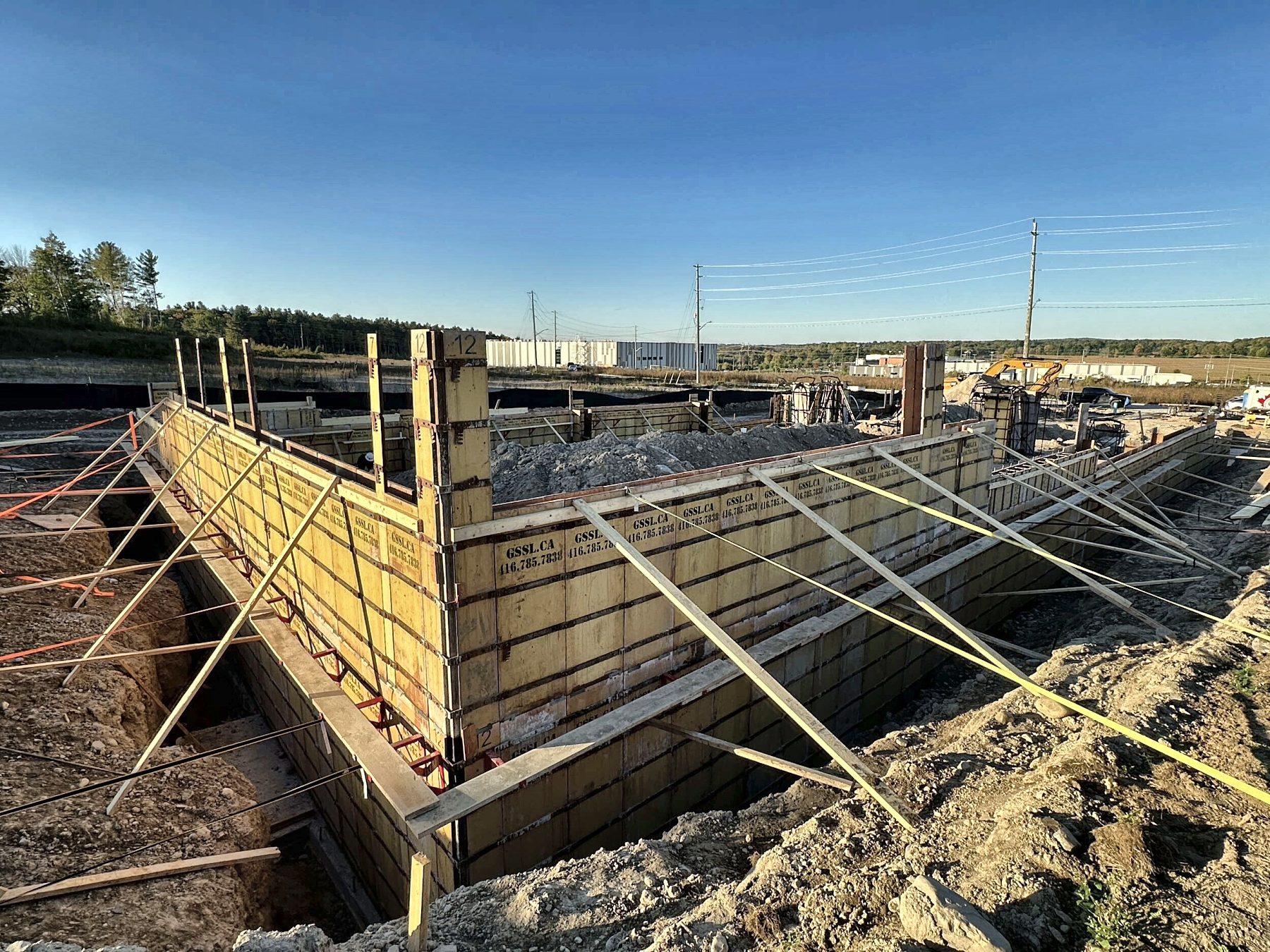 Concrete and framing work by Grand Structural Services