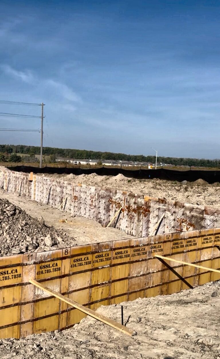 Poured concrete foundation walls, Grand Structural Services project photo 71