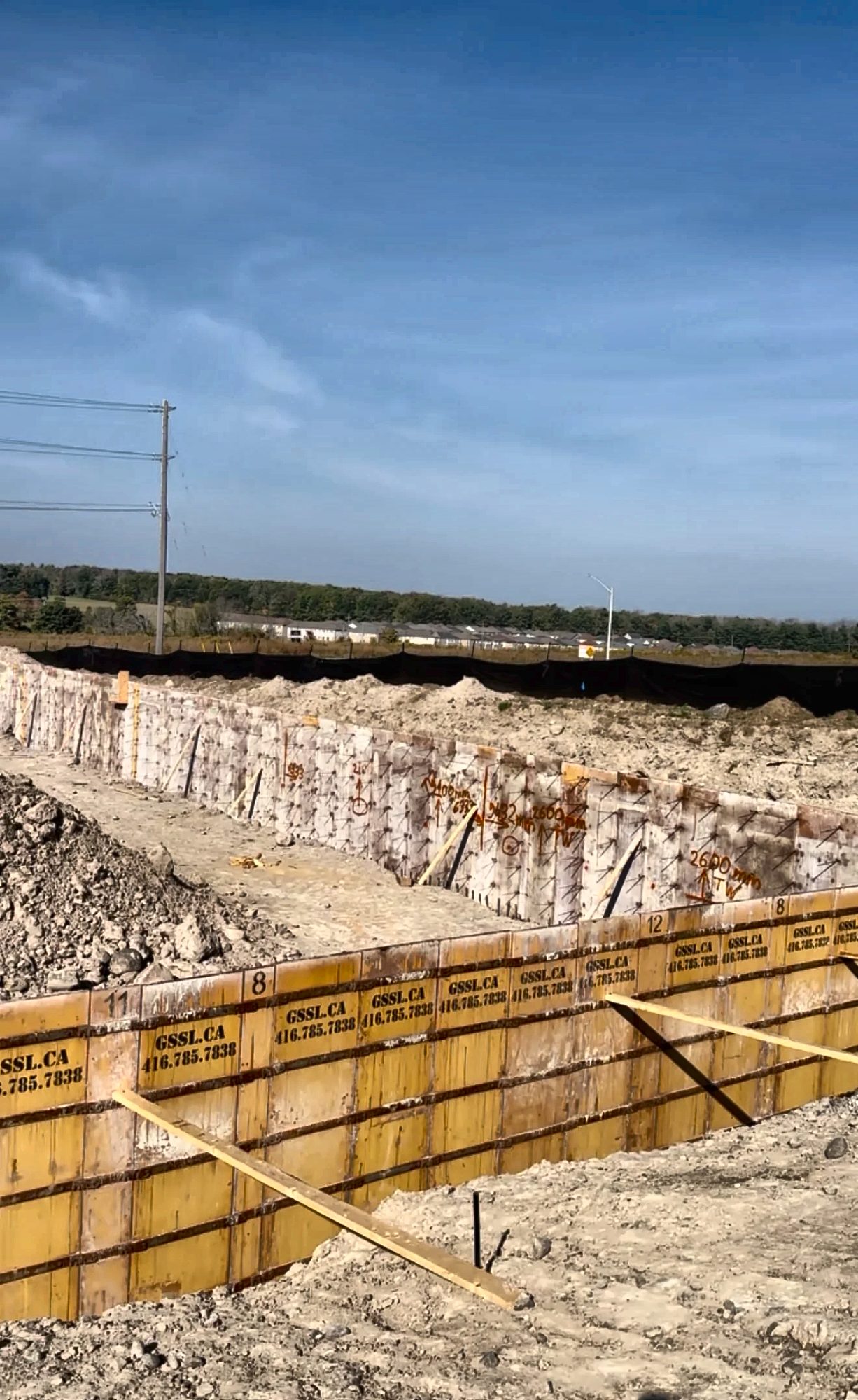 Concrete and framing work by Grand Structural Services