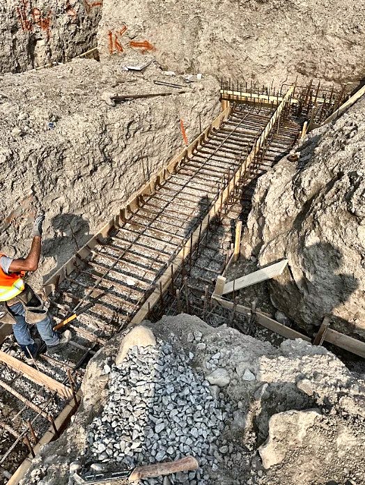 Concrete and framing work by Grand Structural Services