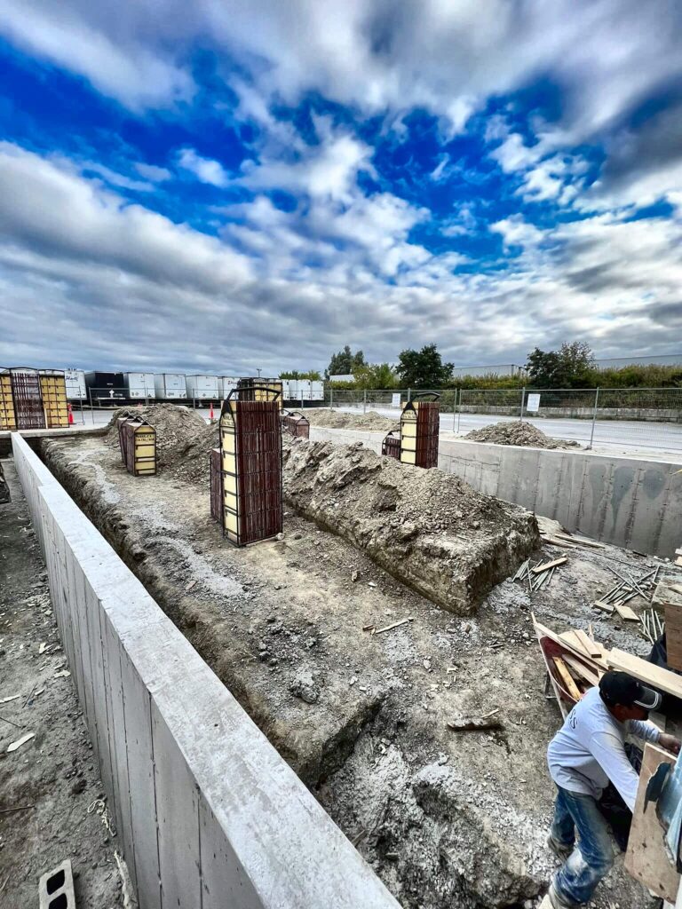 Poured concrete foundation walls, Grand Structural Services project photo 58