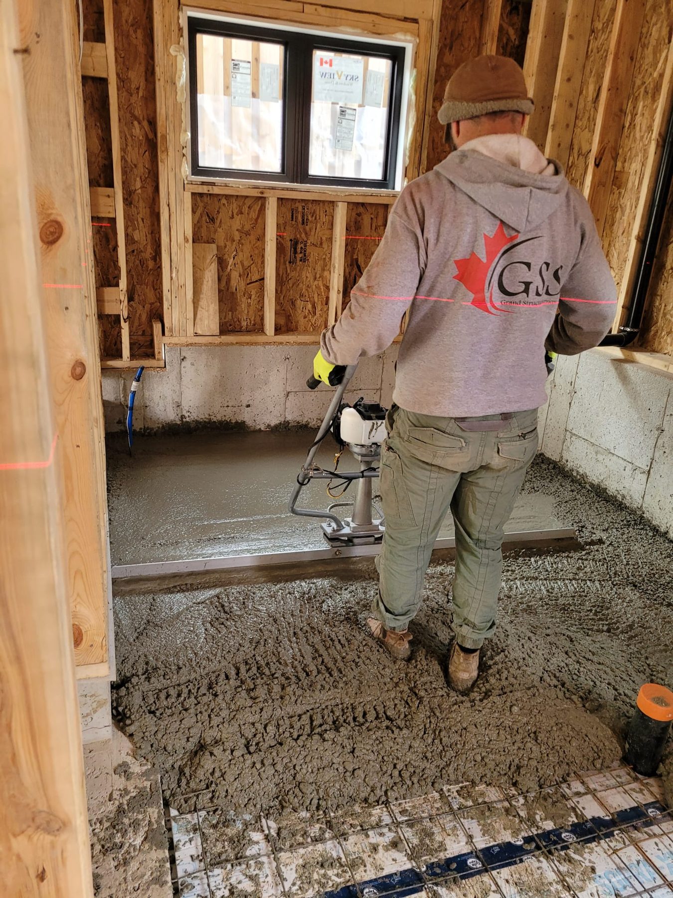 Footings, foundation walls, slabs, underpinning and framing by Grand Structural Services