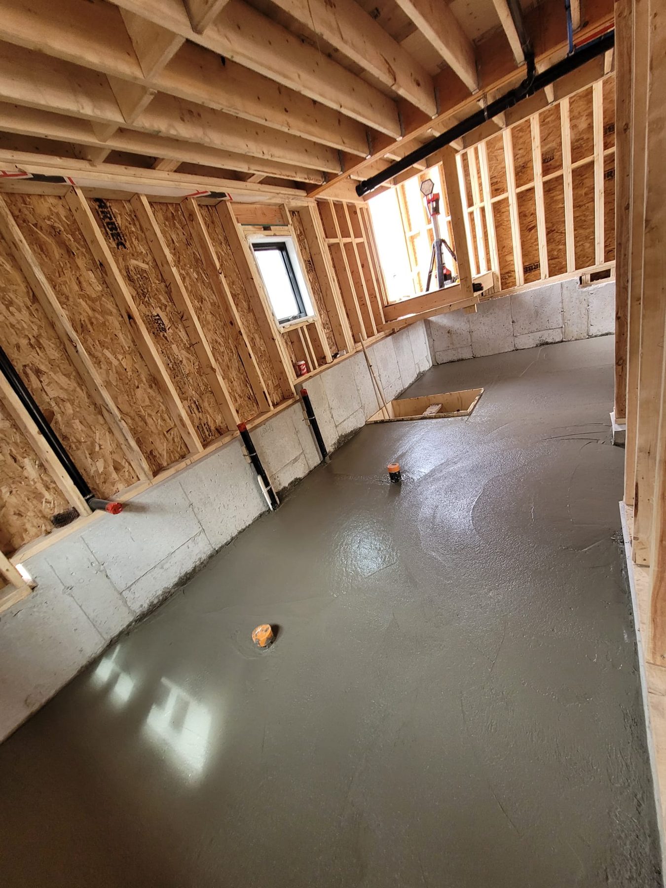 Footings, foundation walls, slabs, underpinning and framing by Grand Structural Services
