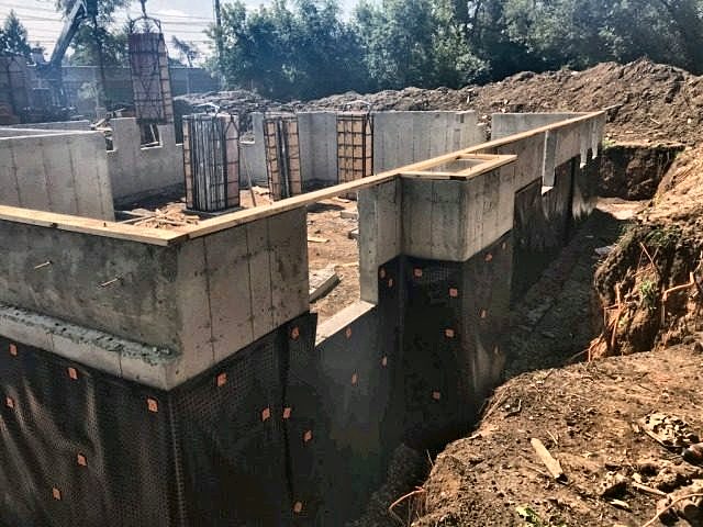 Concrete and framing work by Grand Structural Services