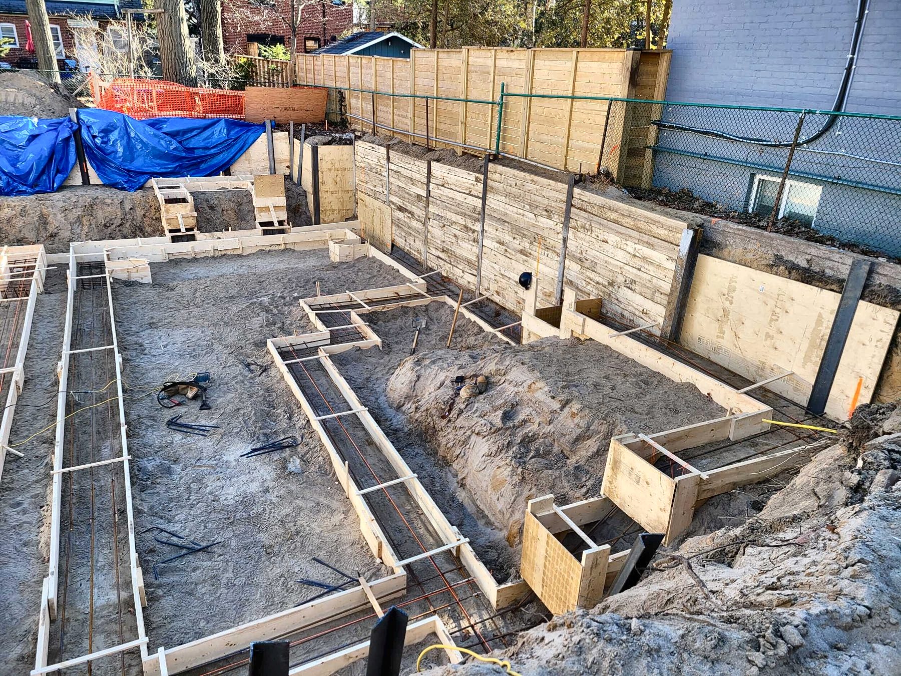 Concrete and framing work by Grand Structural Services