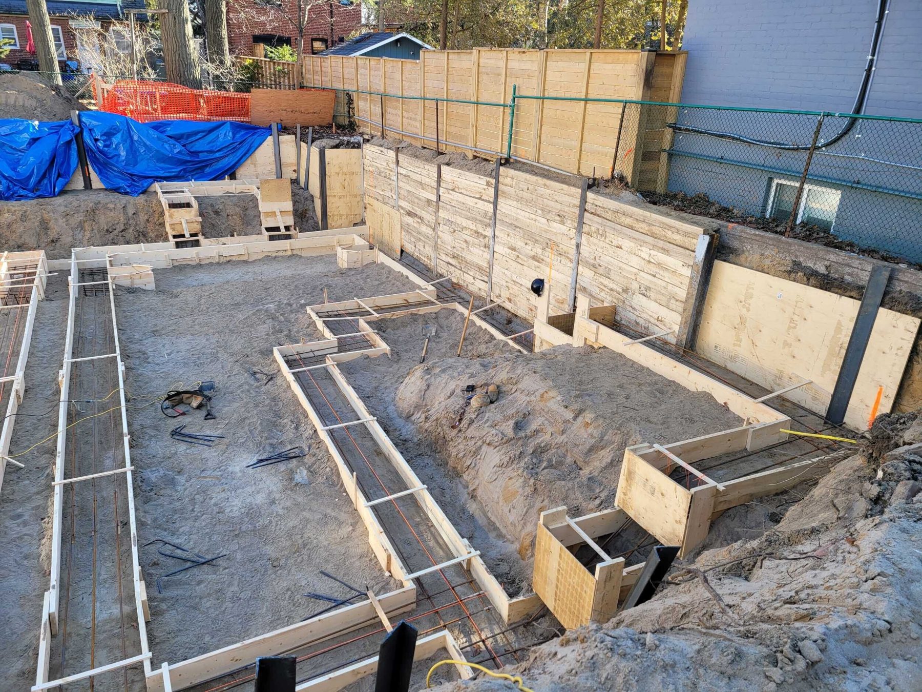 Footings, foundation walls, slabs, underpinning and framing by Grand Structural Services