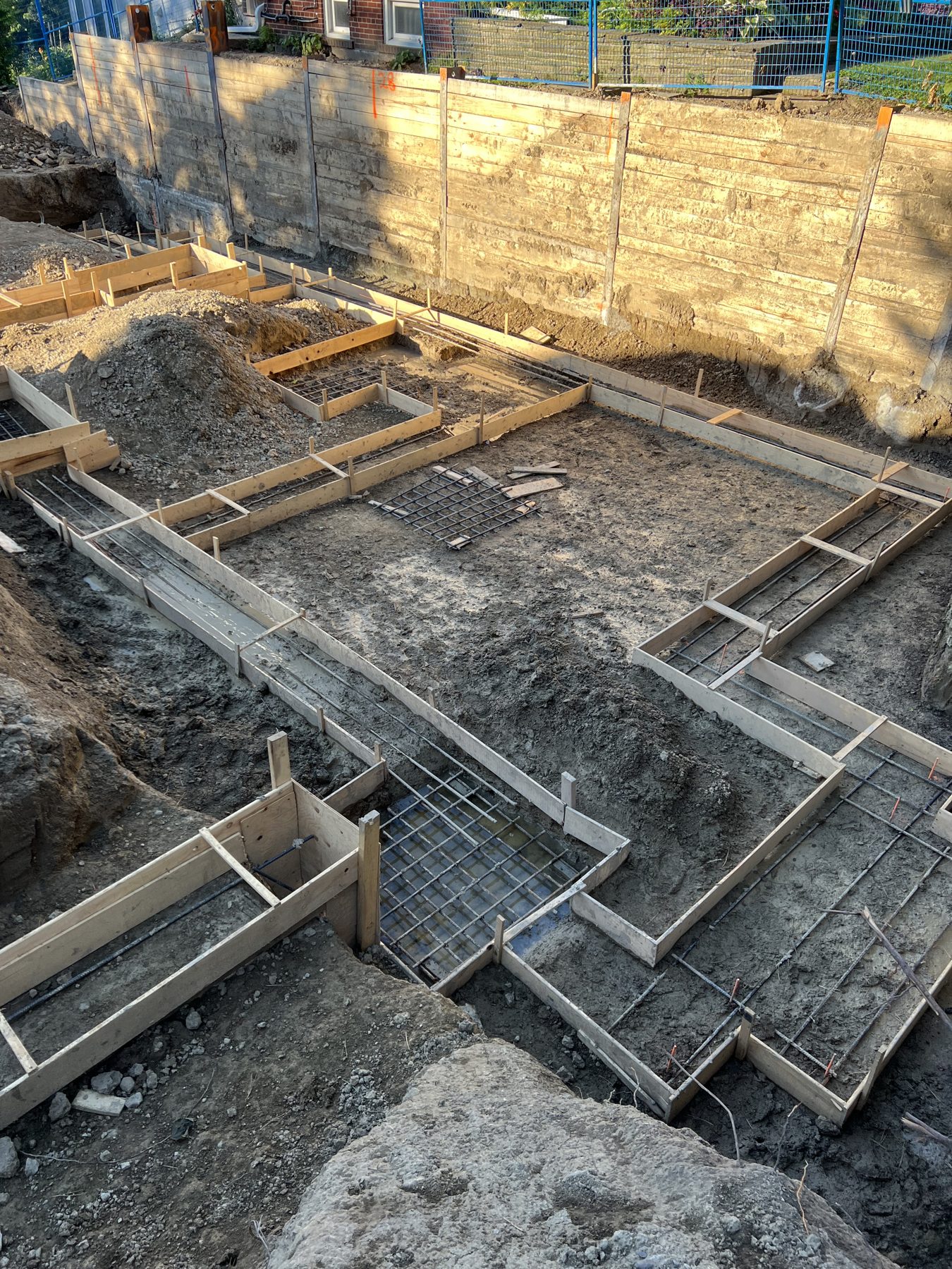 Footings, foundation walls, slabs, underpinning and framing by Grand Structural Services