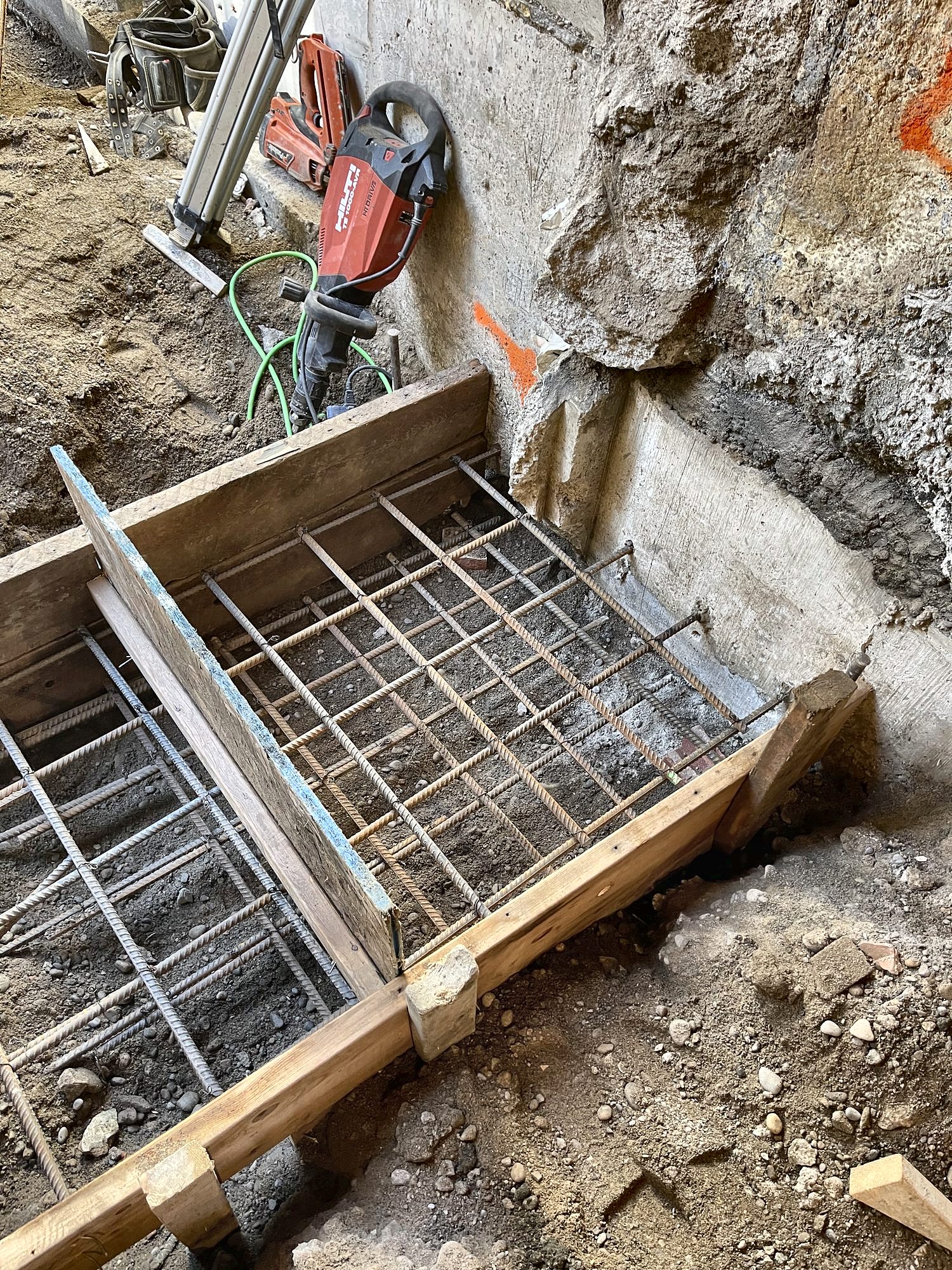 Concrete and framing work by Grand Structural Services