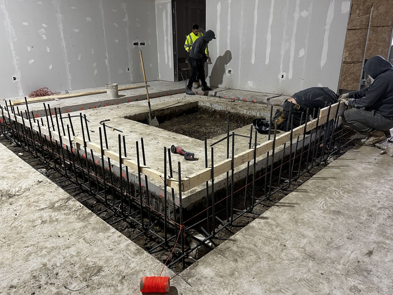 Footings, foundation walls, slabs, underpinning and framing by Grand Structural Services