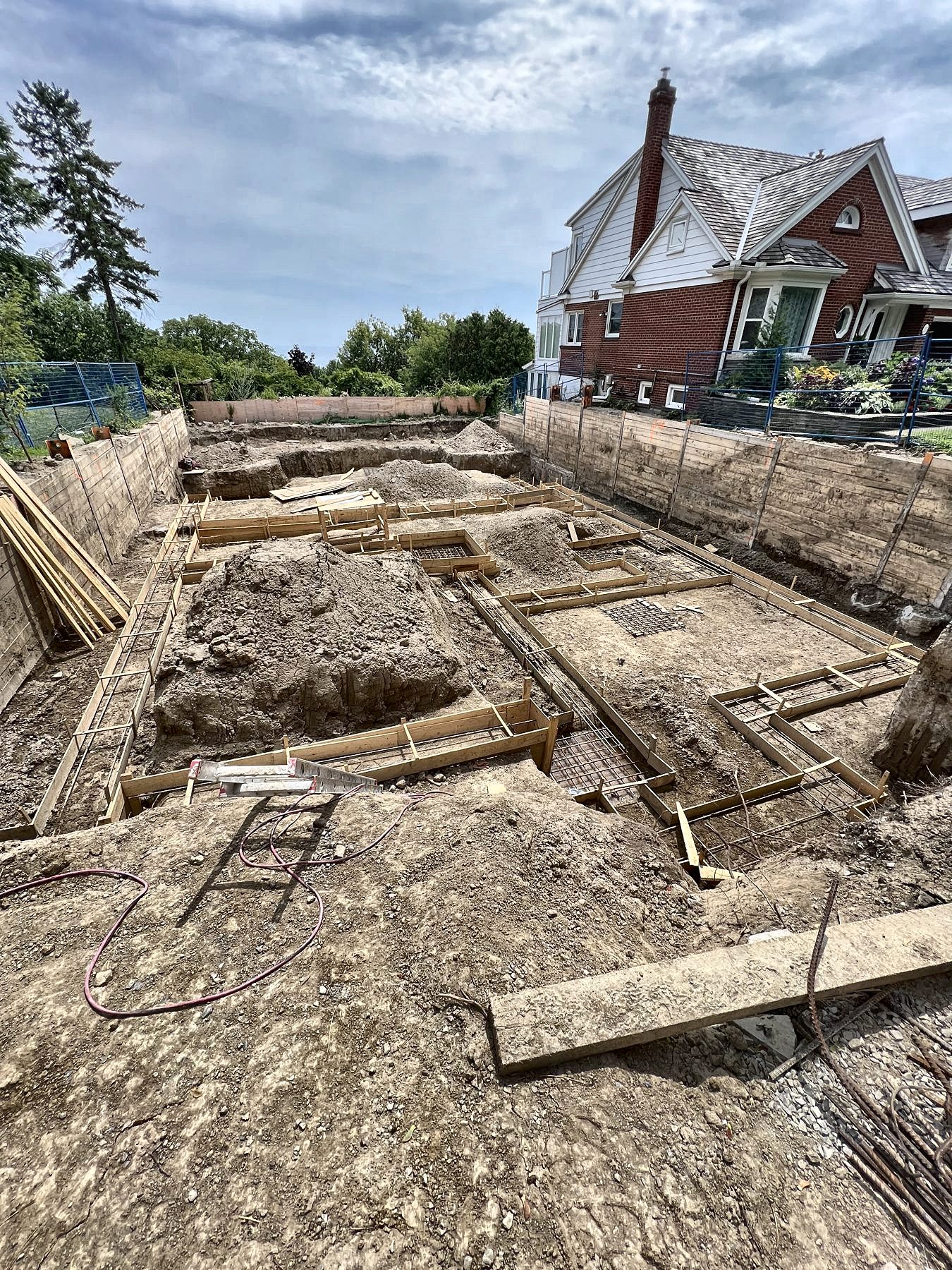 Concrete and framing work by Grand Structural Services