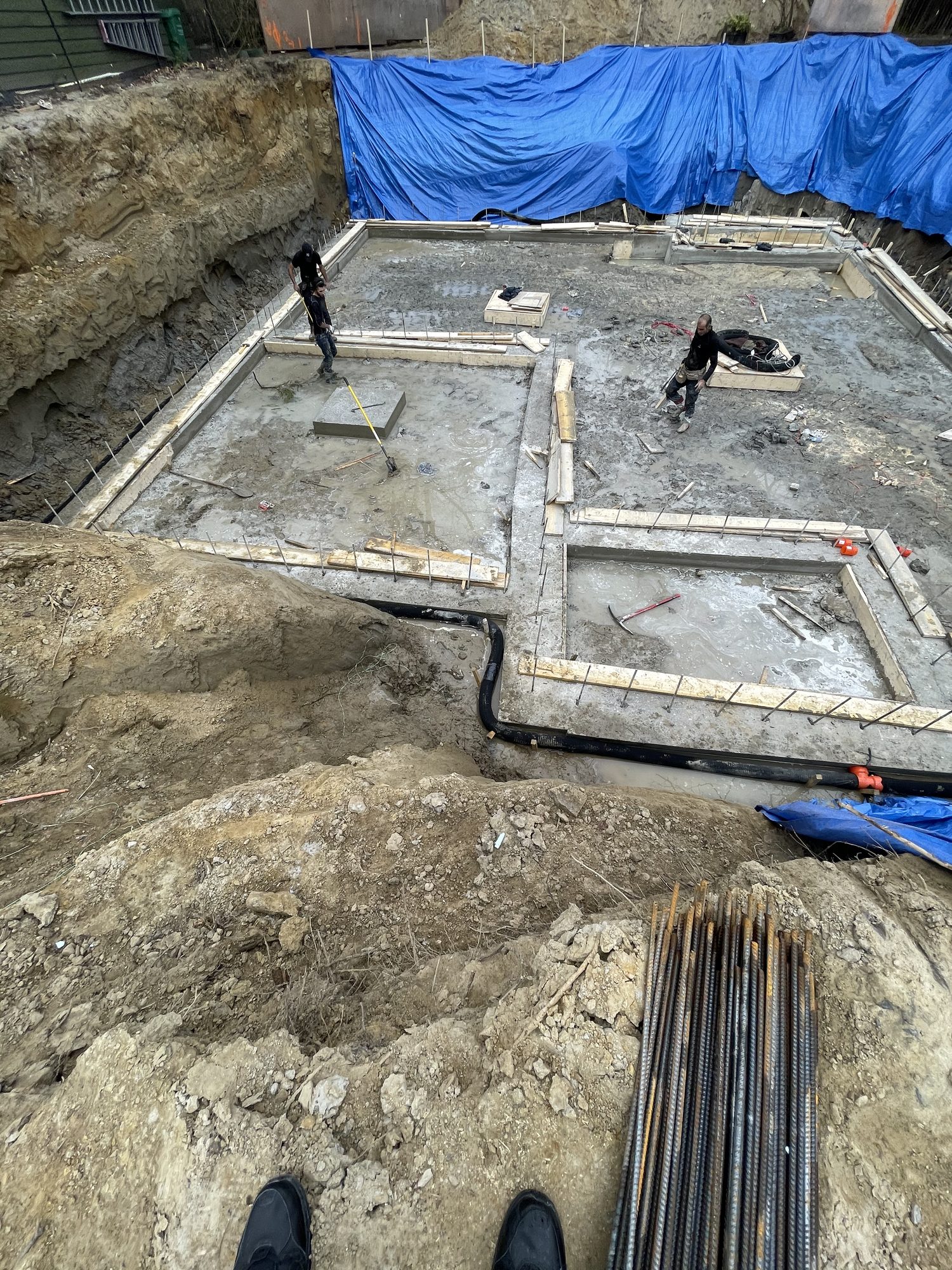 Footings, foundation walls, slabs, underpinning and framing by Grand Structural Services