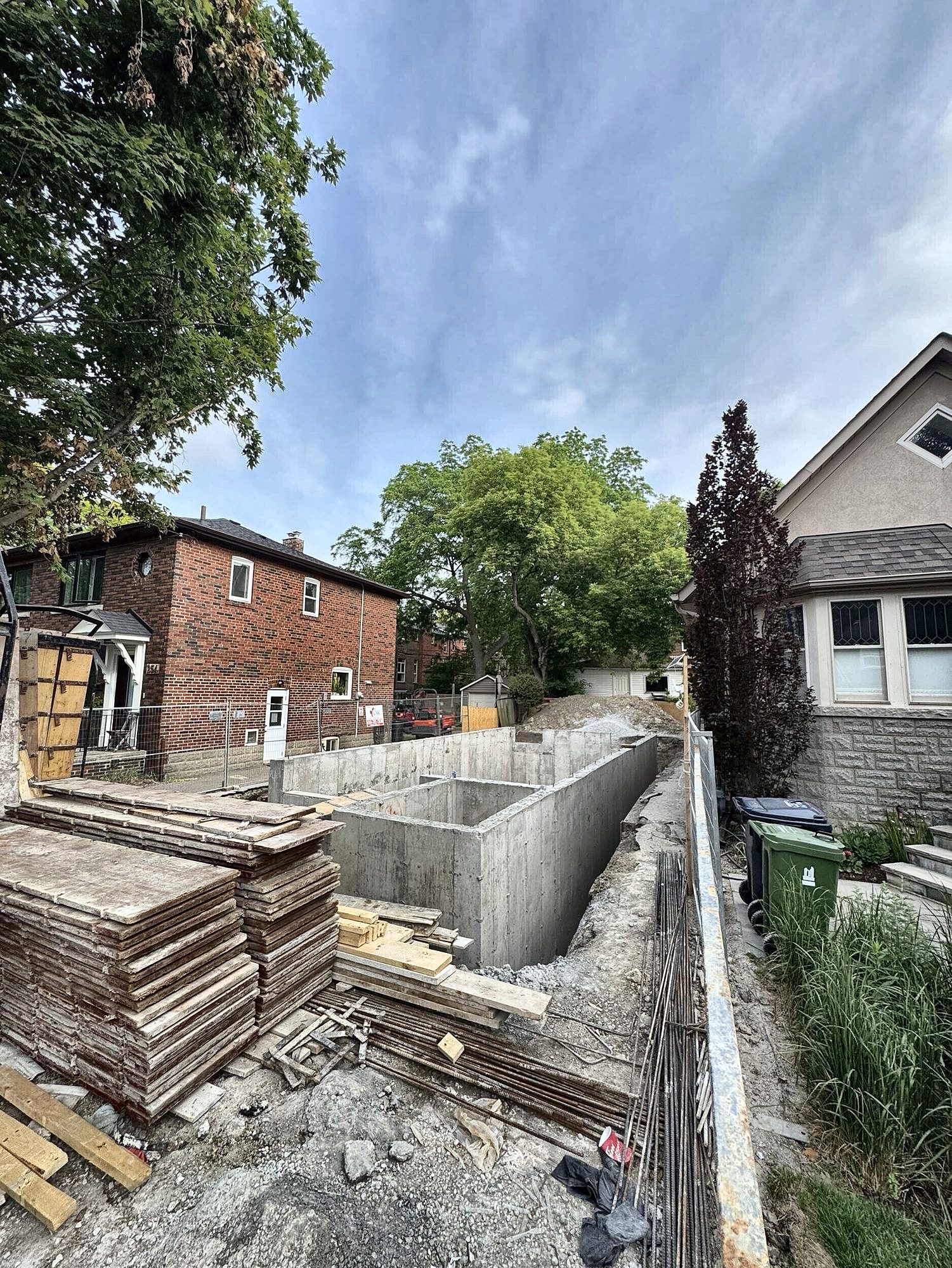 Concrete and framing work by Grand Structural Services