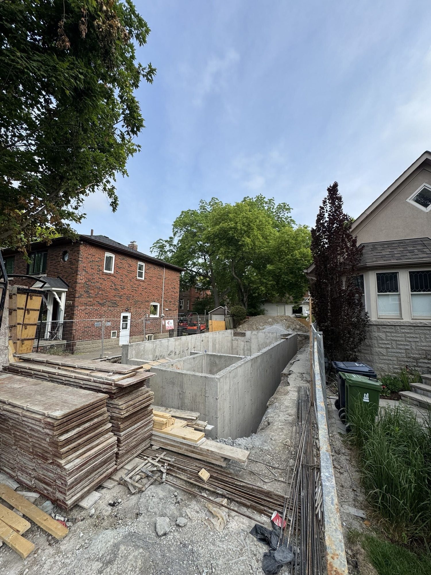 Footings, foundation walls, slabs, underpinning and framing by Grand Structural Services