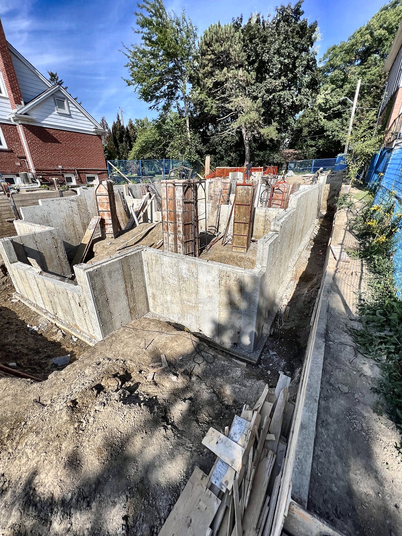 Concrete and framing work by Grand Structural Services