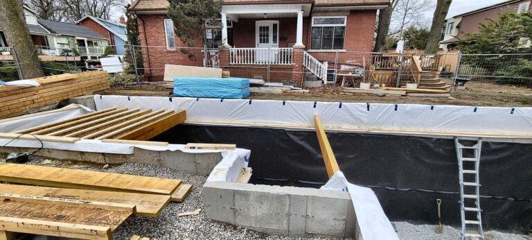 House framing, concrete foundation contractor in Markham Village, Markham by Grand Structural Services