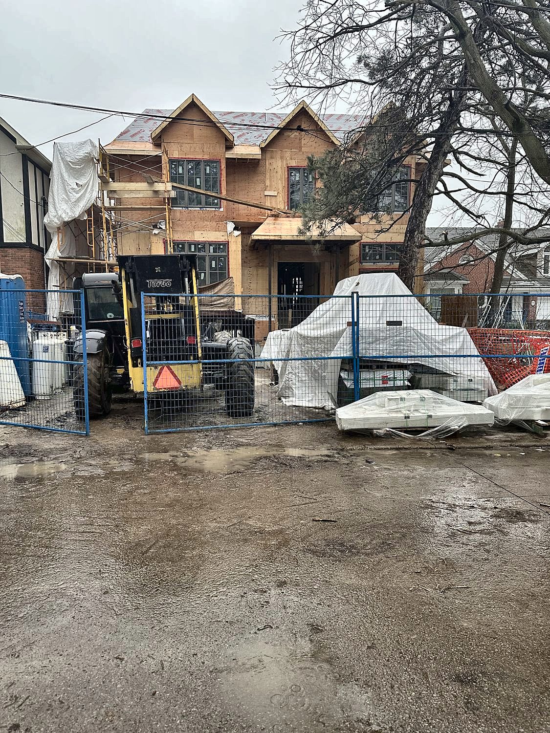 Concrete and framing work by Grand Structural Services