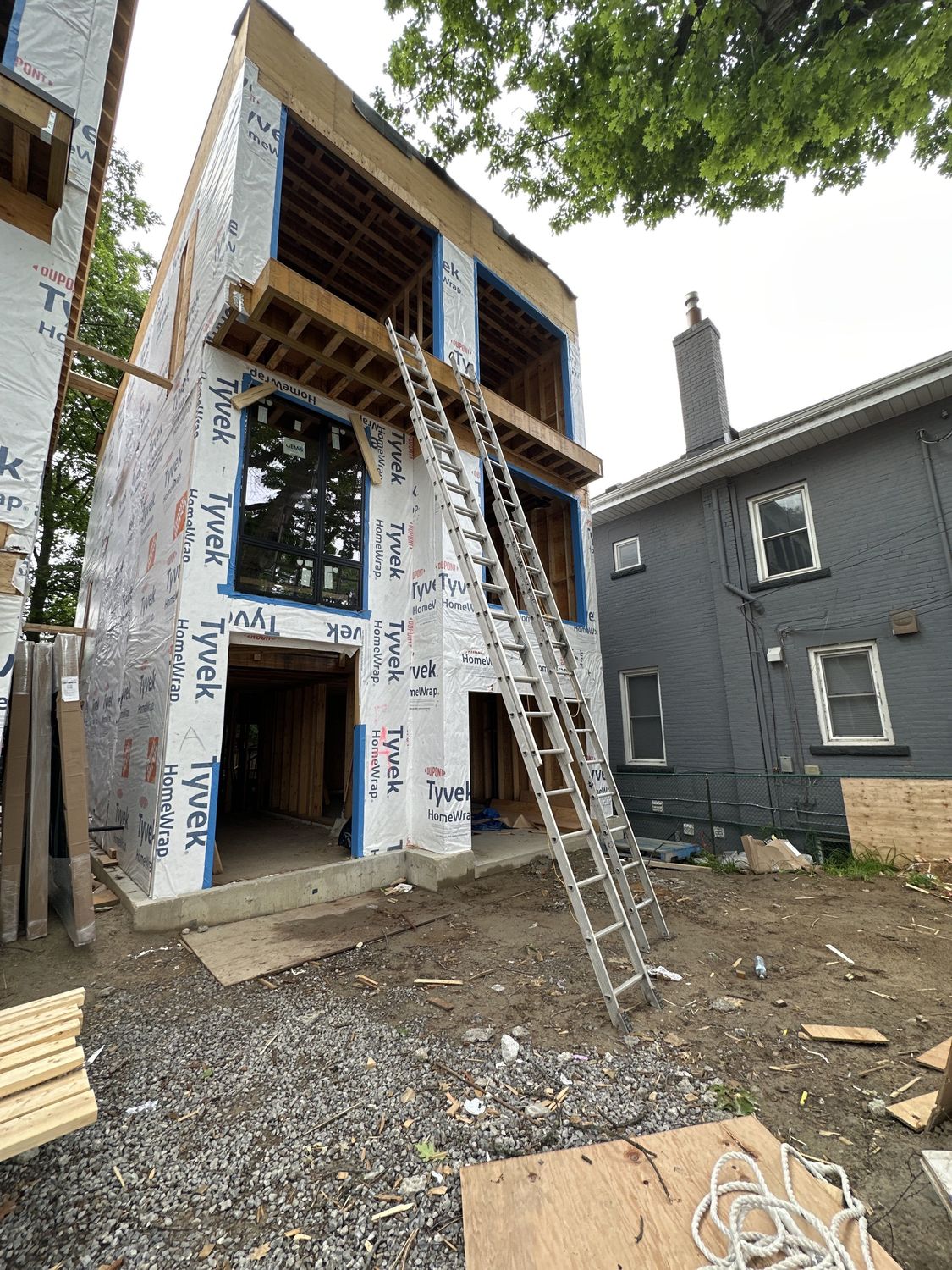 Footings, foundation walls, slabs, underpinning and framing by Grand Structural Services