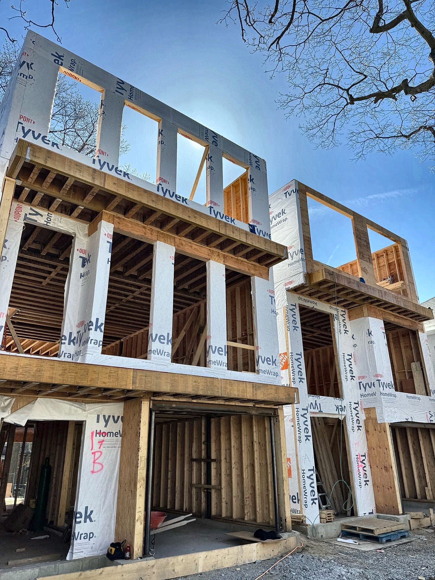 Concrete and framing work by Grand Structural Services