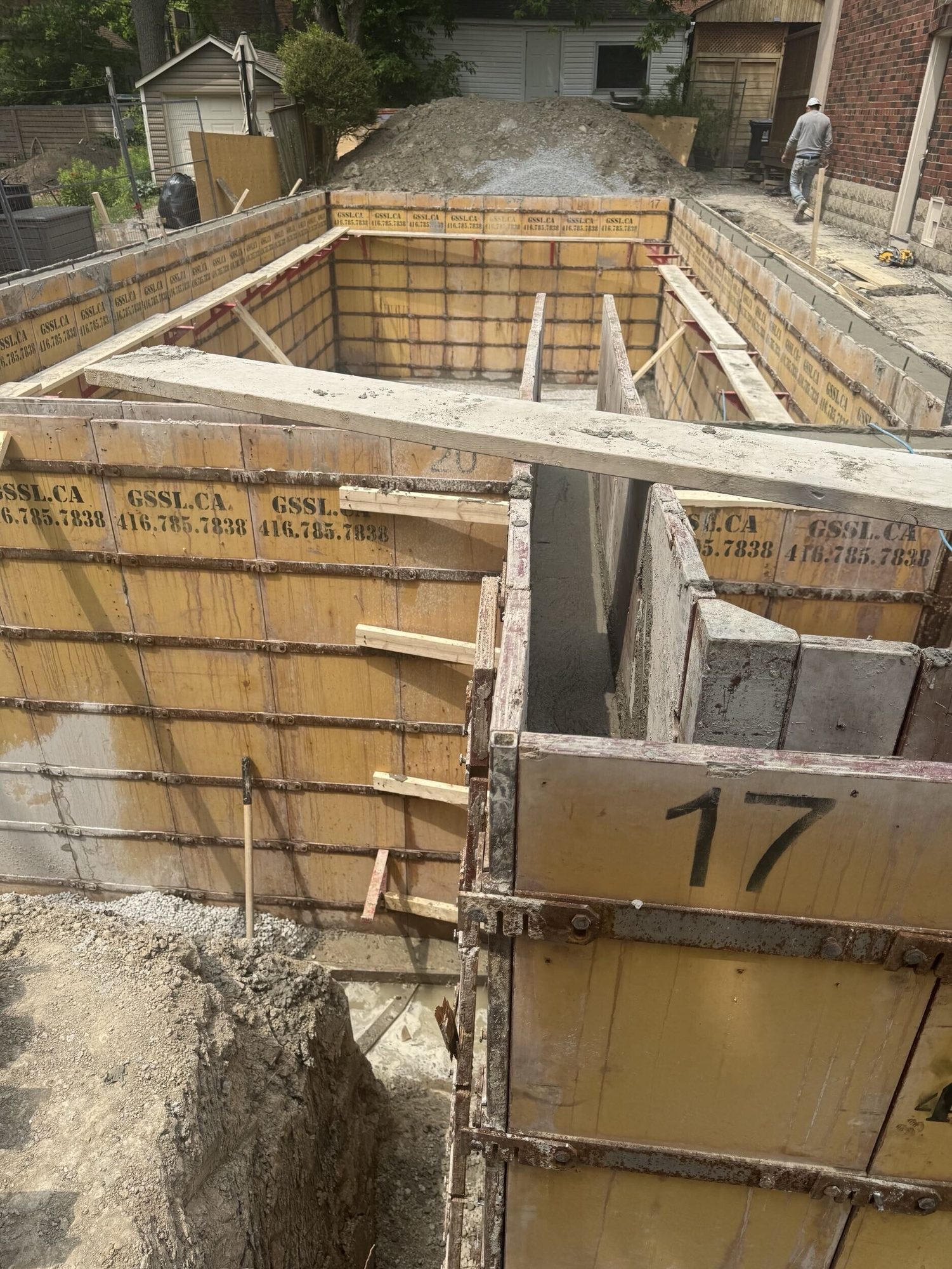 Footings, foundation walls, slabs, underpinning and framing by Grand Structural Services