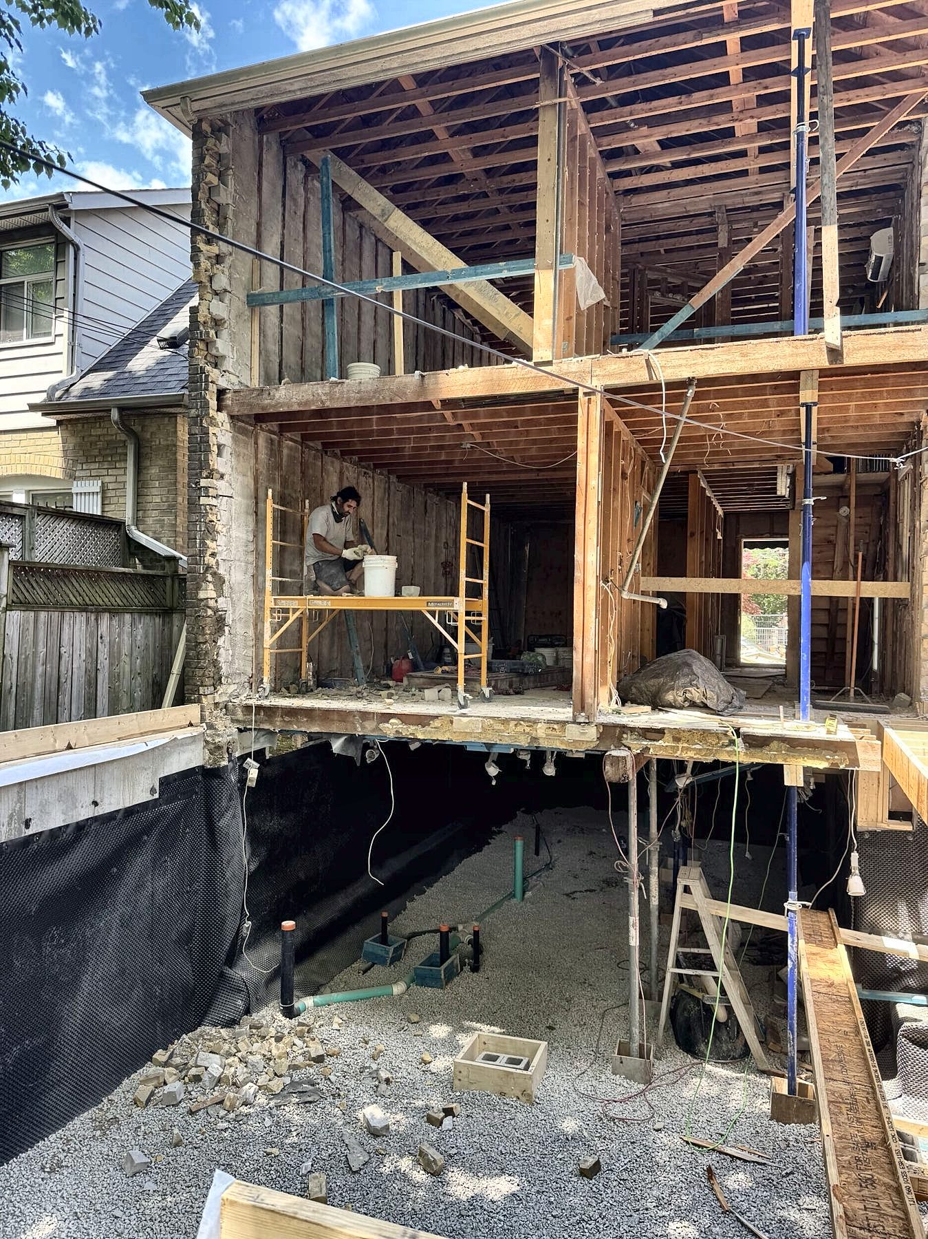 Concrete and framing work by Grand Structural Services