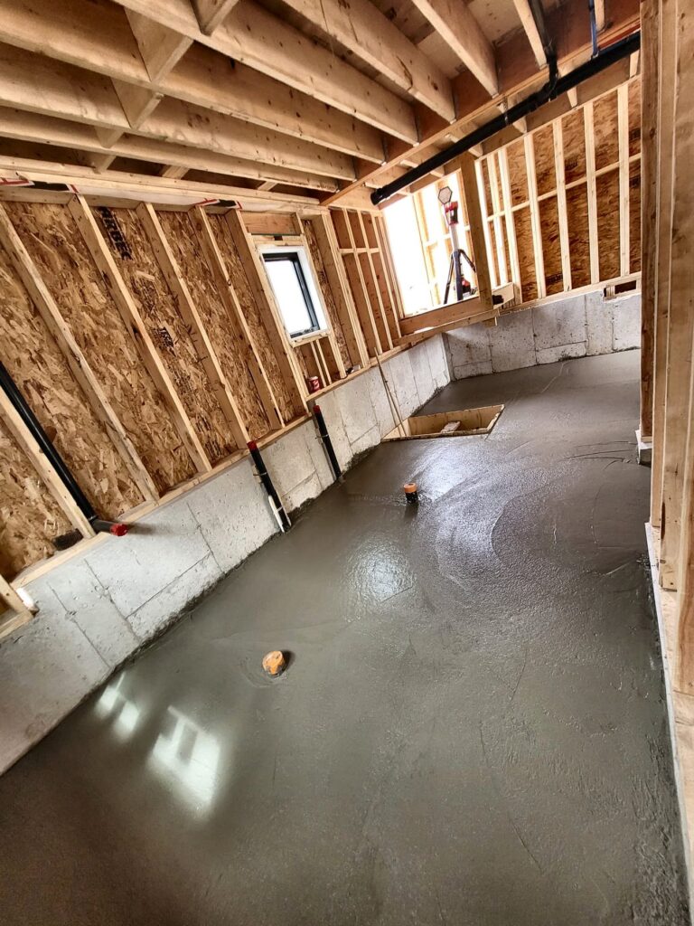 Project basement slab, Grand Structural Services, Toronto