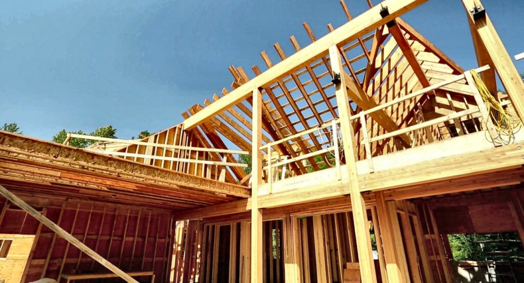 Home framing, house framing in the Beaches by Grand Structural Services