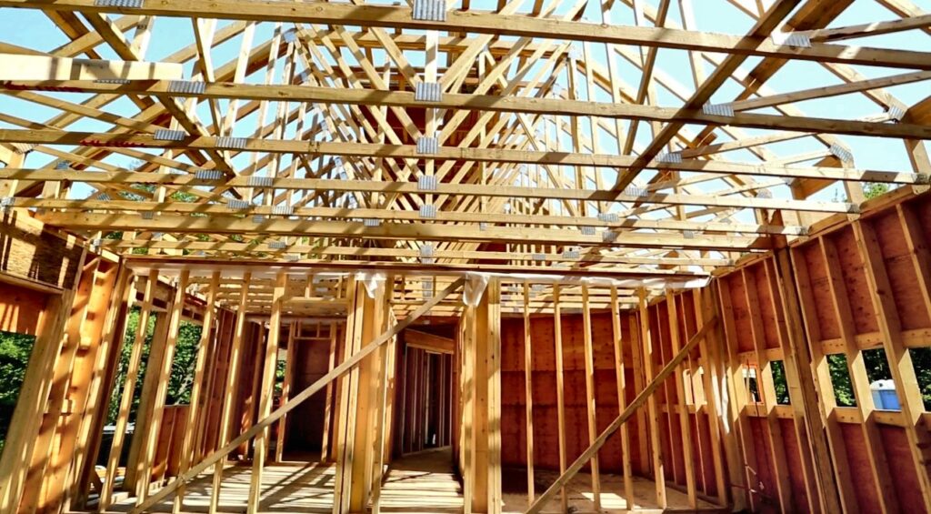 Home framing, house framing in Lawrence Park by Grand Structural Services