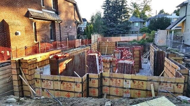 Project infill foundation, Grand Structural Services, Toronto