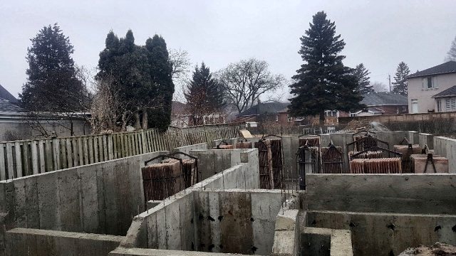 Project large home foundation, Grand Structural Services, Toronto