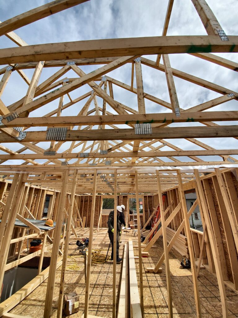 Project new home framing, Grand Structural Services, Toronto