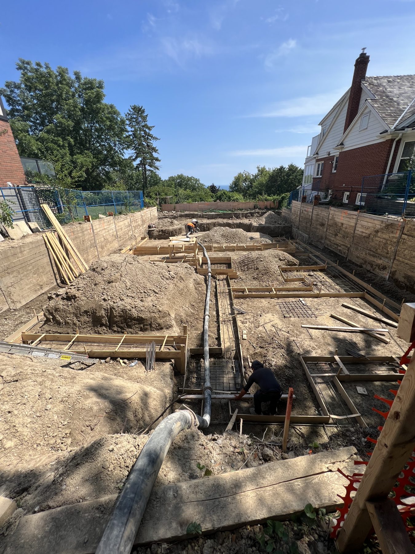 Footings, foundation walls, slabs, underpinning and framing by Grand Structural Services