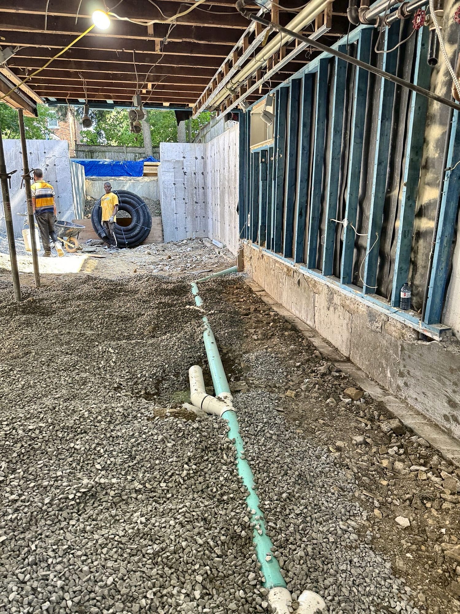 Concrete and framing work by Grand Structural Services