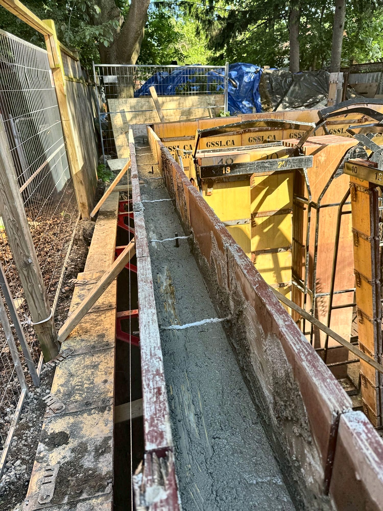 Concrete and framing work by Grand Structural Services