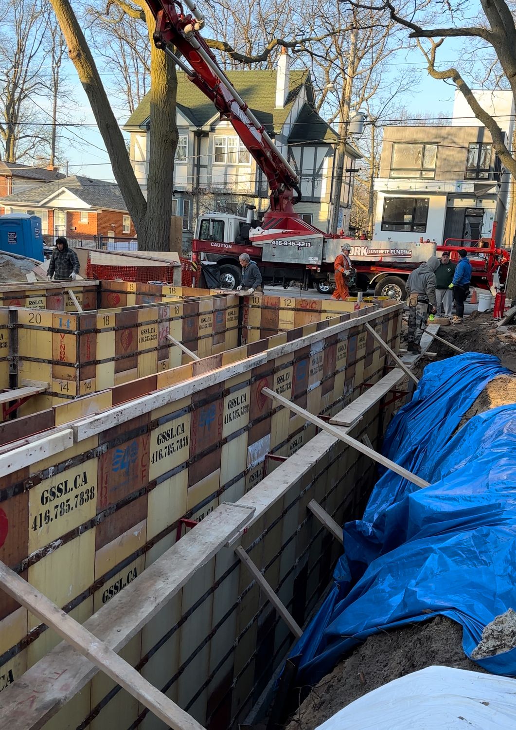 Footings, foundation walls, slabs, underpinning and framing by Grand Structural Services