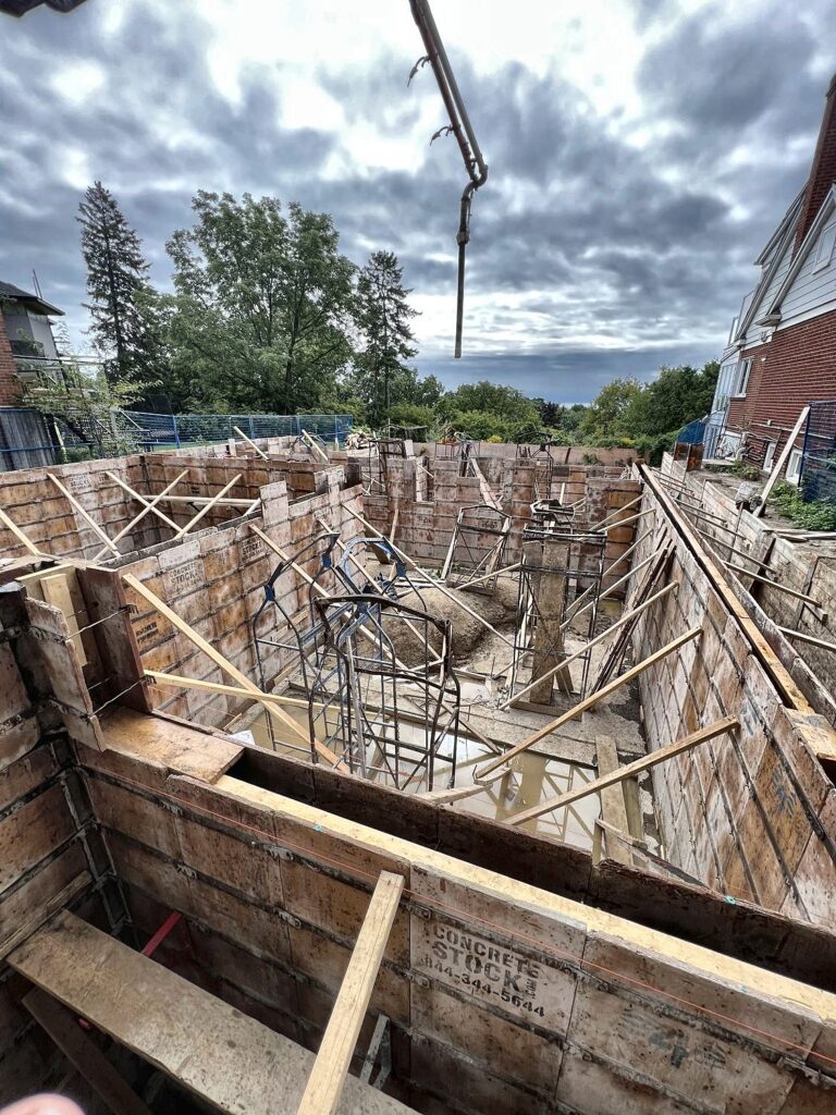 Poured concrete foundation walls, Grand Structural Services project photo 96