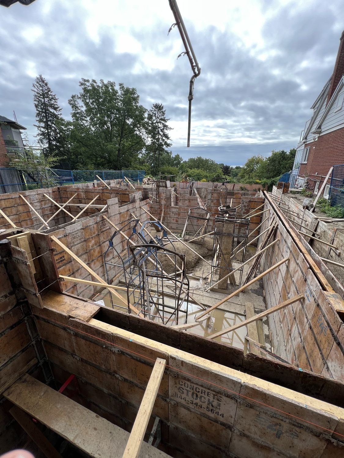 Footings, foundation walls, slabs, underpinning and framing by Grand Structural Services