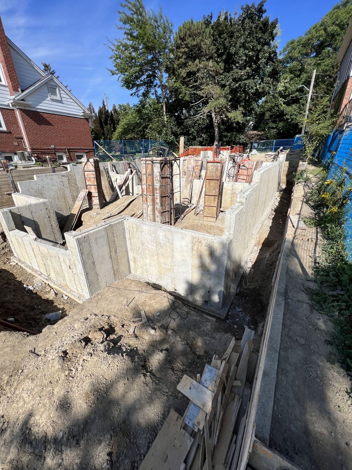 Footings, foundation walls, slabs, underpinning and framing by Grand Structural Services