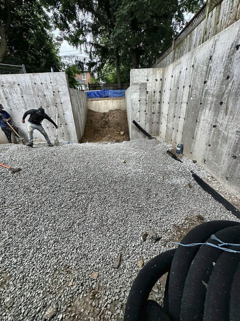 Poured concrete foundation walls, Grand Structural Services project photo 45