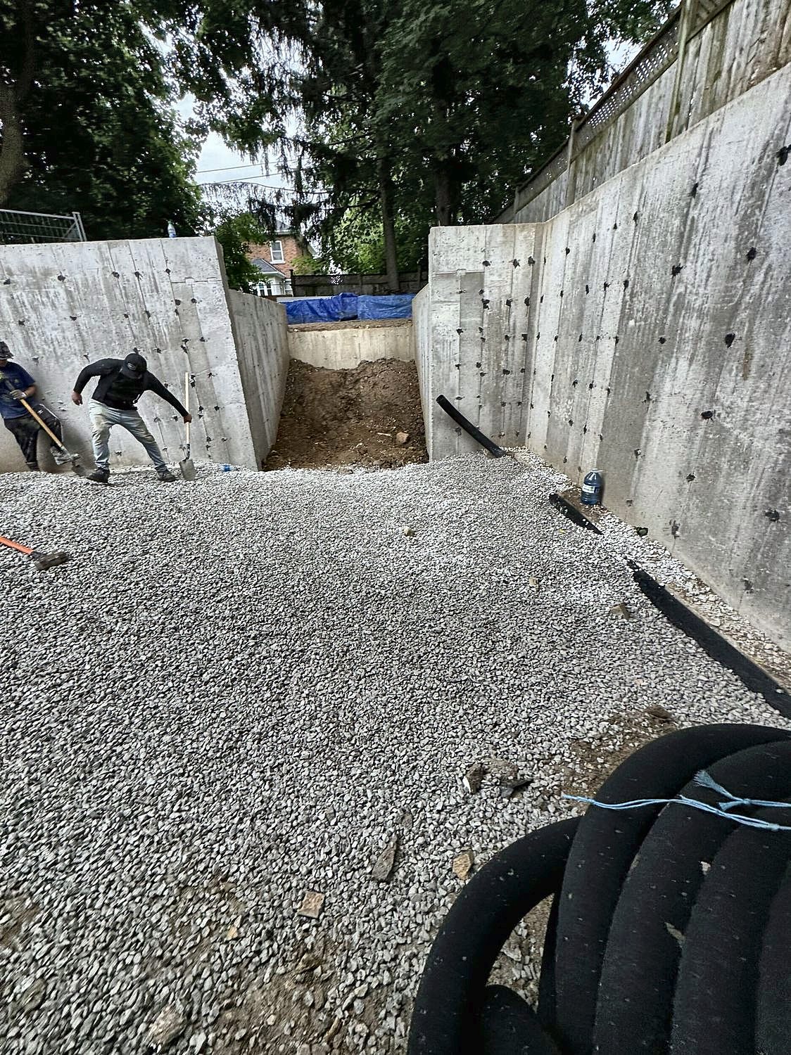 Concrete and framing work by Grand Structural Services