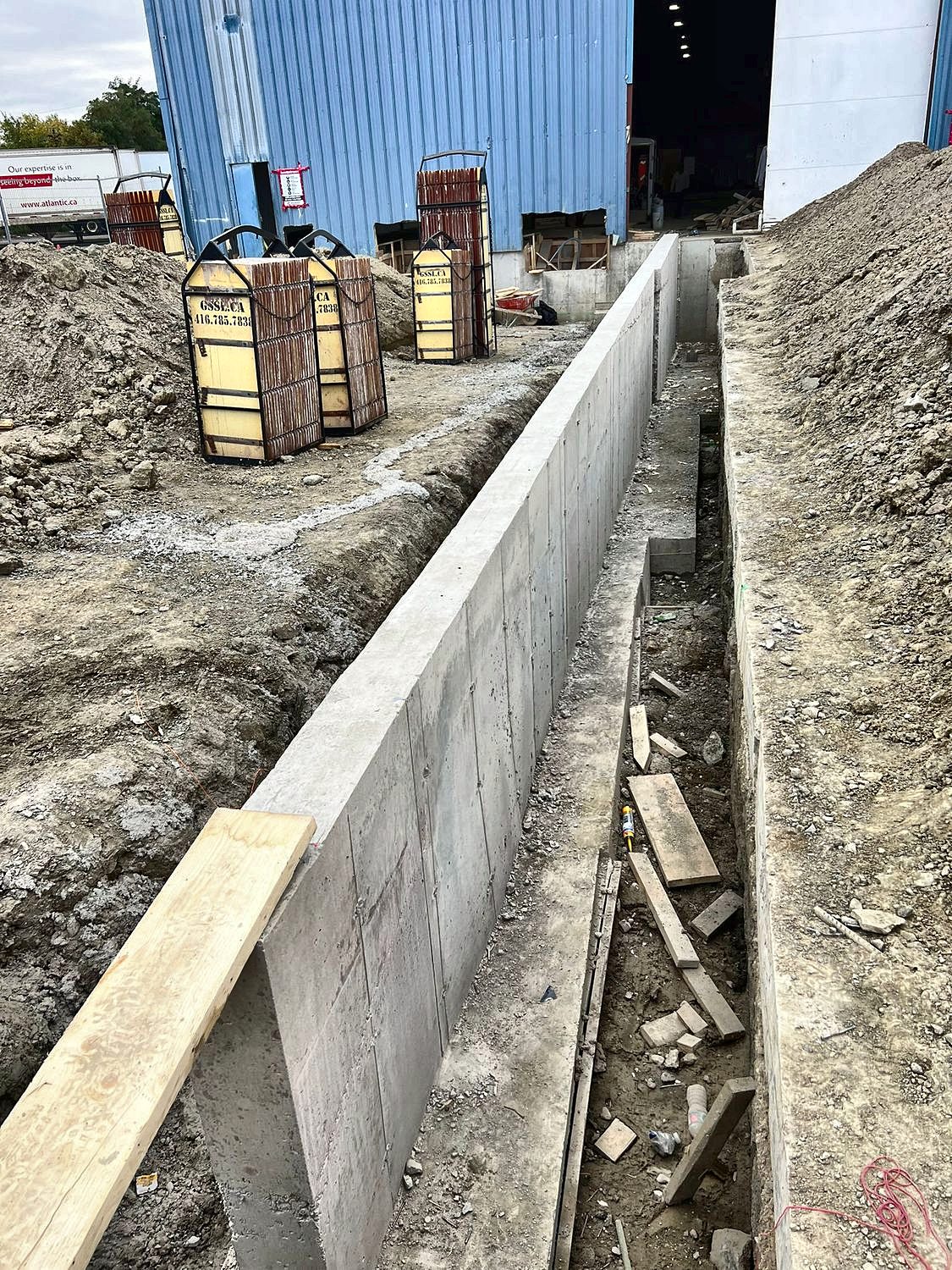 Concrete and framing work by Grand Structural Services
