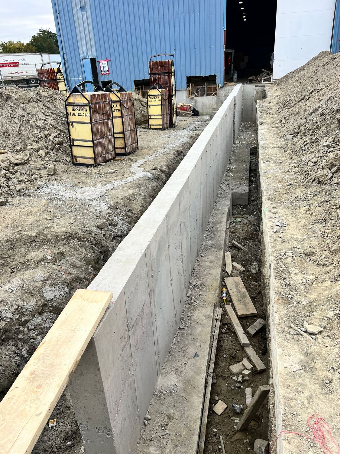 Footings, foundation walls, slabs, underpinning and framing by Grand Structural Services