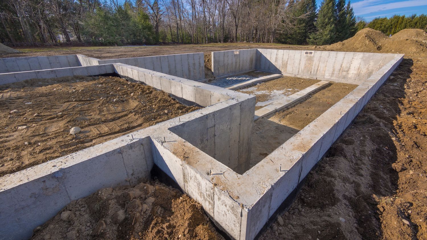 Footings, foundation walls, slabs, underpinning and framing by Grand Structural Services